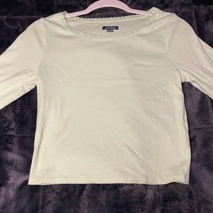 Cute long sleeve wild fable crop top!!